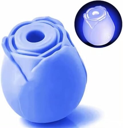 Glow in The Dark 7 Colors Women Using The Rose Vibrator Vibration